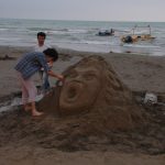 دومین جشنواره مجسمه های شنی هتل نارنجستان